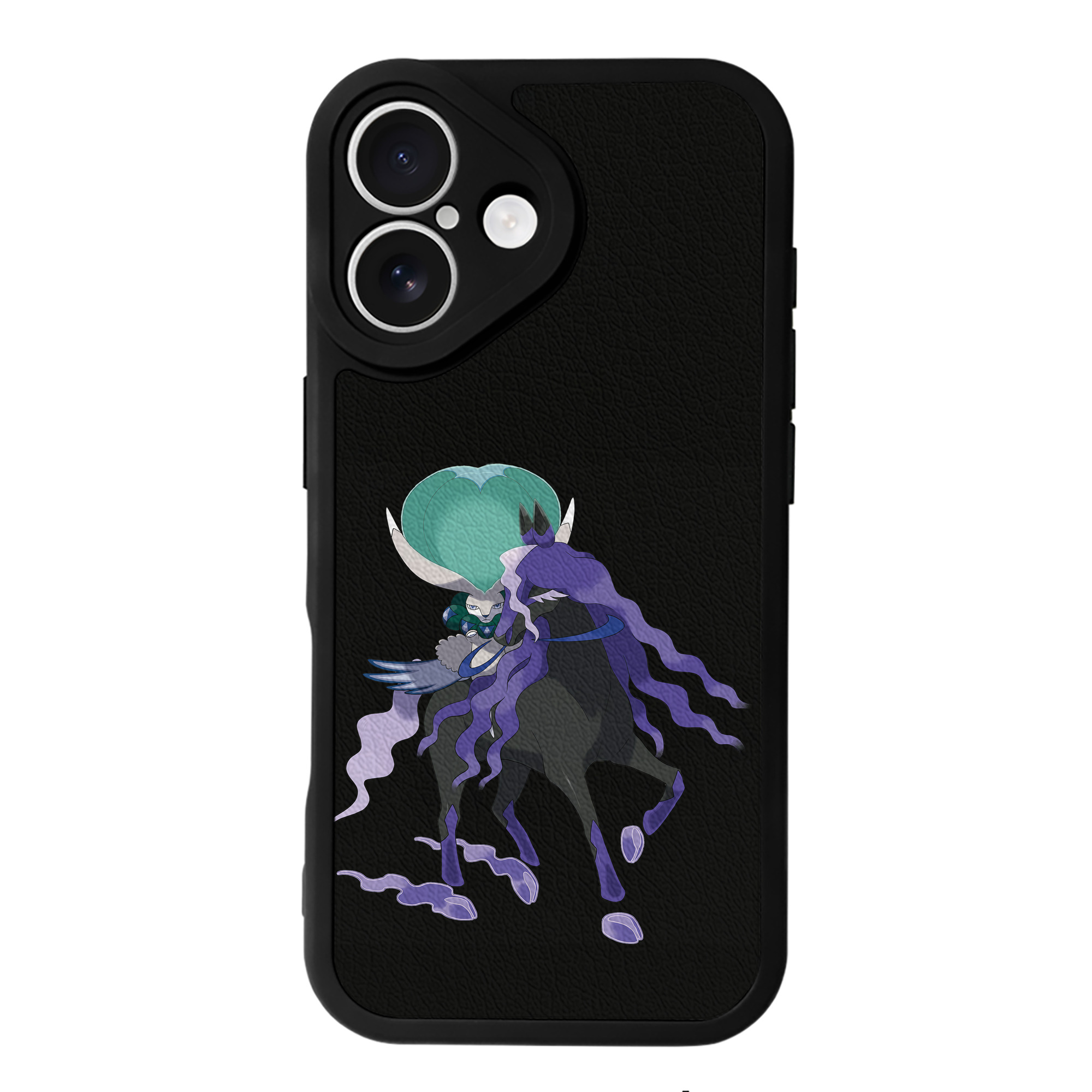 （画像用） ポケットモンスター Pokémon 【iPhone 16シリーズ対応】シリコンスマホケース（レザー調） 材質：シリコン